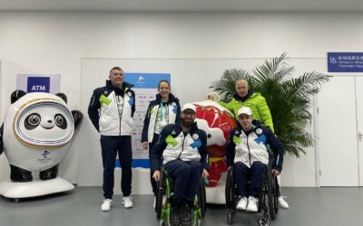 Ekipa v paralimpijski vasi, v petek otvoritev